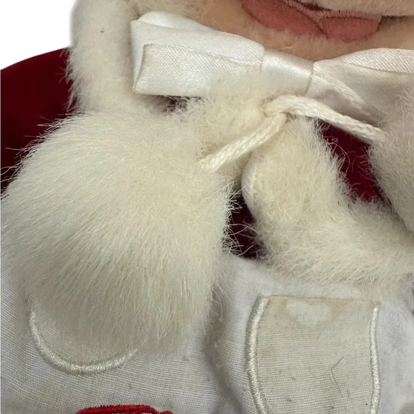 Walt Disney World Minnie Mouse Mrs. Clause Plush Gingerbread Christmas Toy GUC - Picture 15 of 15